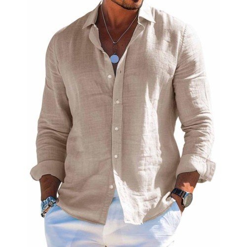 Men's Collar Casual Shirt | Long Sleeve