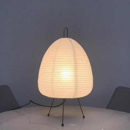 Retro Japanese Design Rice Paper Table Lamp