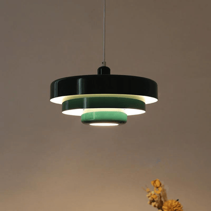 Elegant Three-Tier Pendant Light in Macaron Colors