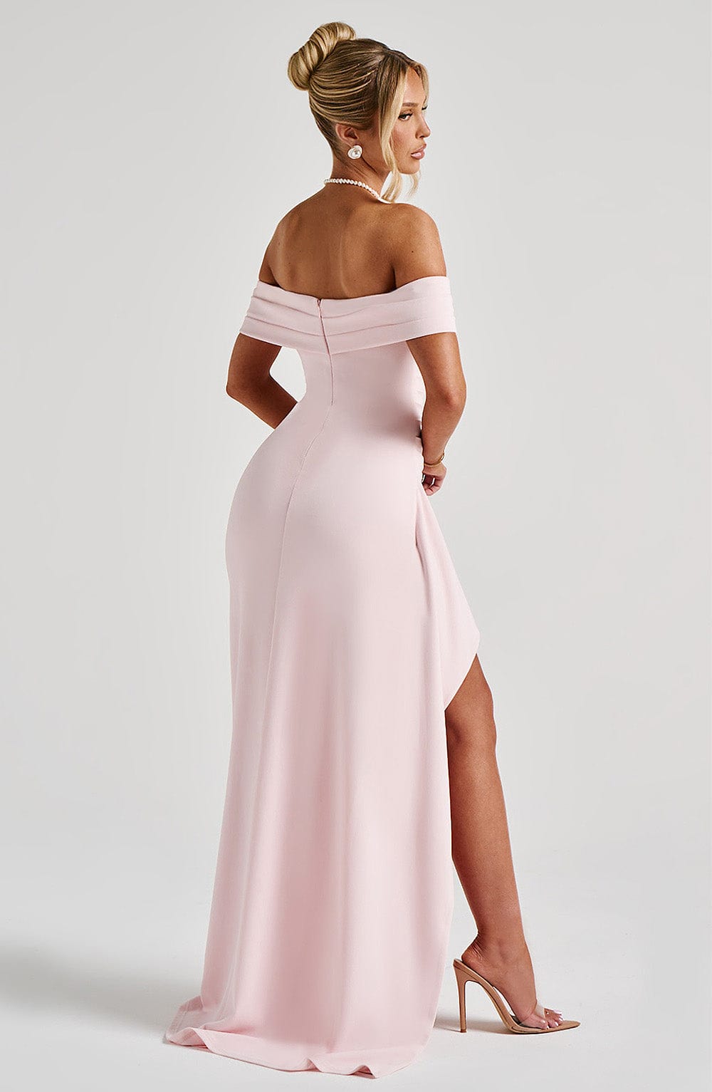 Women's Off-Shoulder Wedding Guest Dress | Maxi