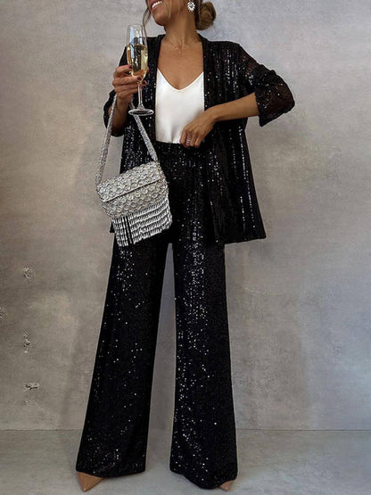 Women's Two-Piece Pantsuit | Festive Outfit