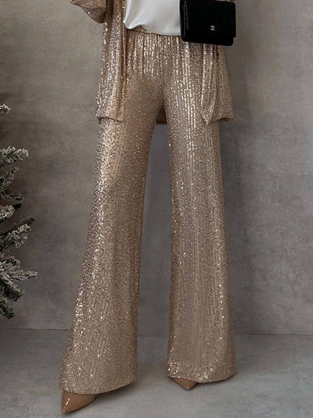 Women's Two-Piece Pantsuit | Festive Outfit