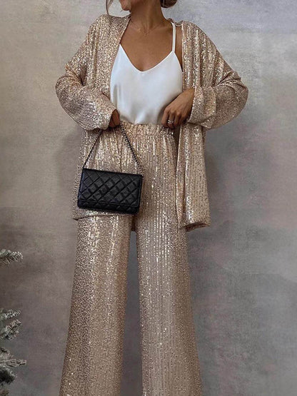 Women's Two-Piece Pantsuit | Festive Outfit