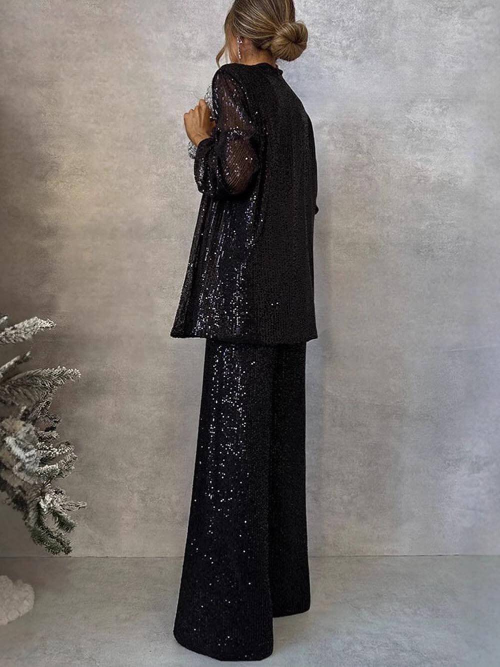 Women's Two-Piece Pantsuit | Festive Outfit