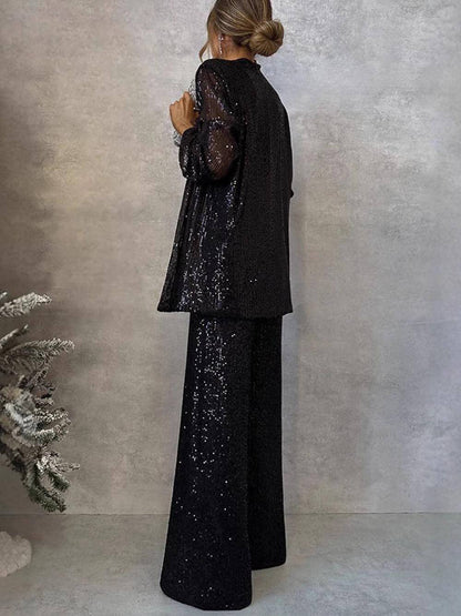 Women's Two-Piece Pantsuit | Festive Outfit