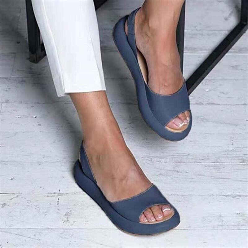 Women's Open Toe Slingback Sandals | Casual