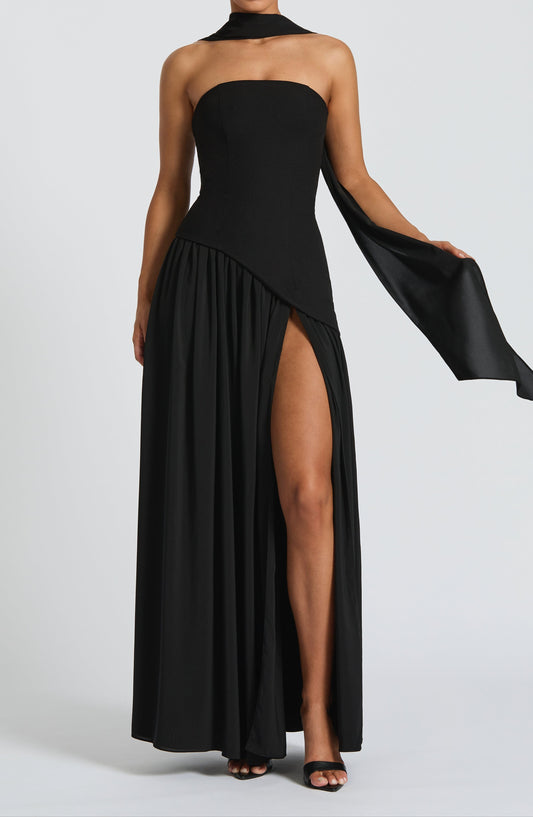 Lia Maxi Dress - Black