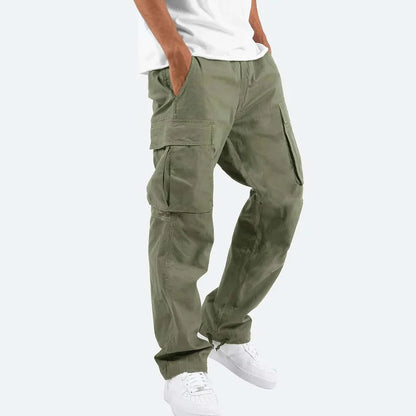 Men's Cargo Relaxed Fit Pants | Side Pockets