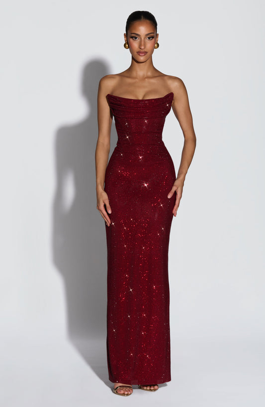 Women's Strapless Occasion Dress | Maxi