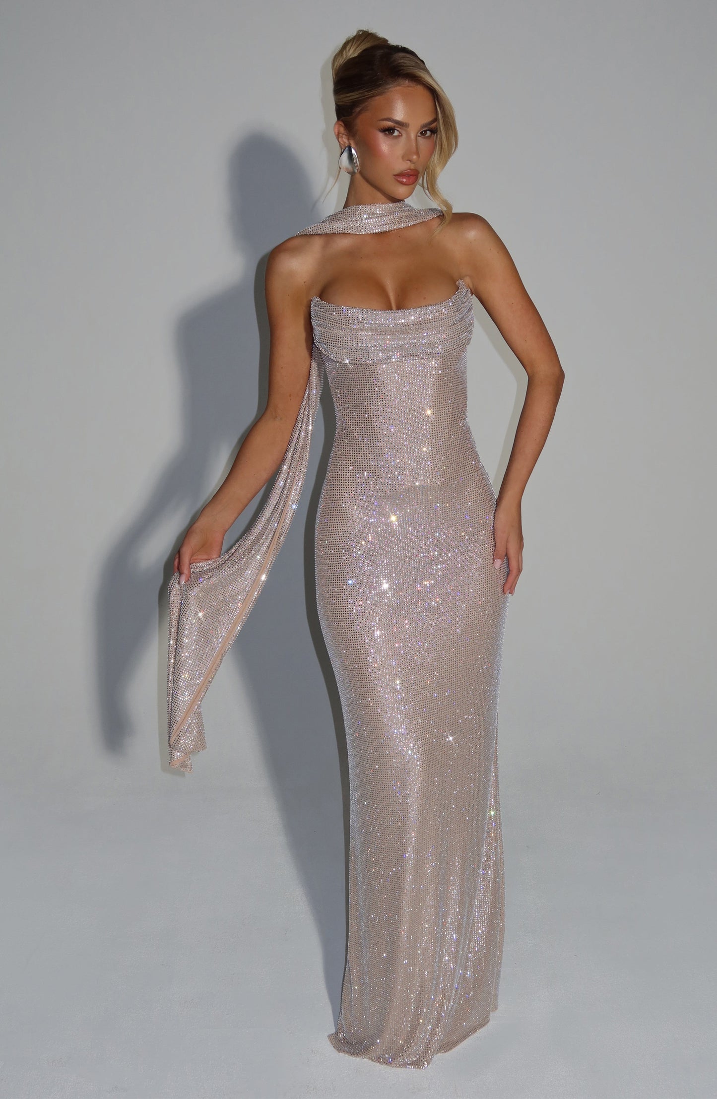 Women's Formal Strapless Prom Dress | Maxi