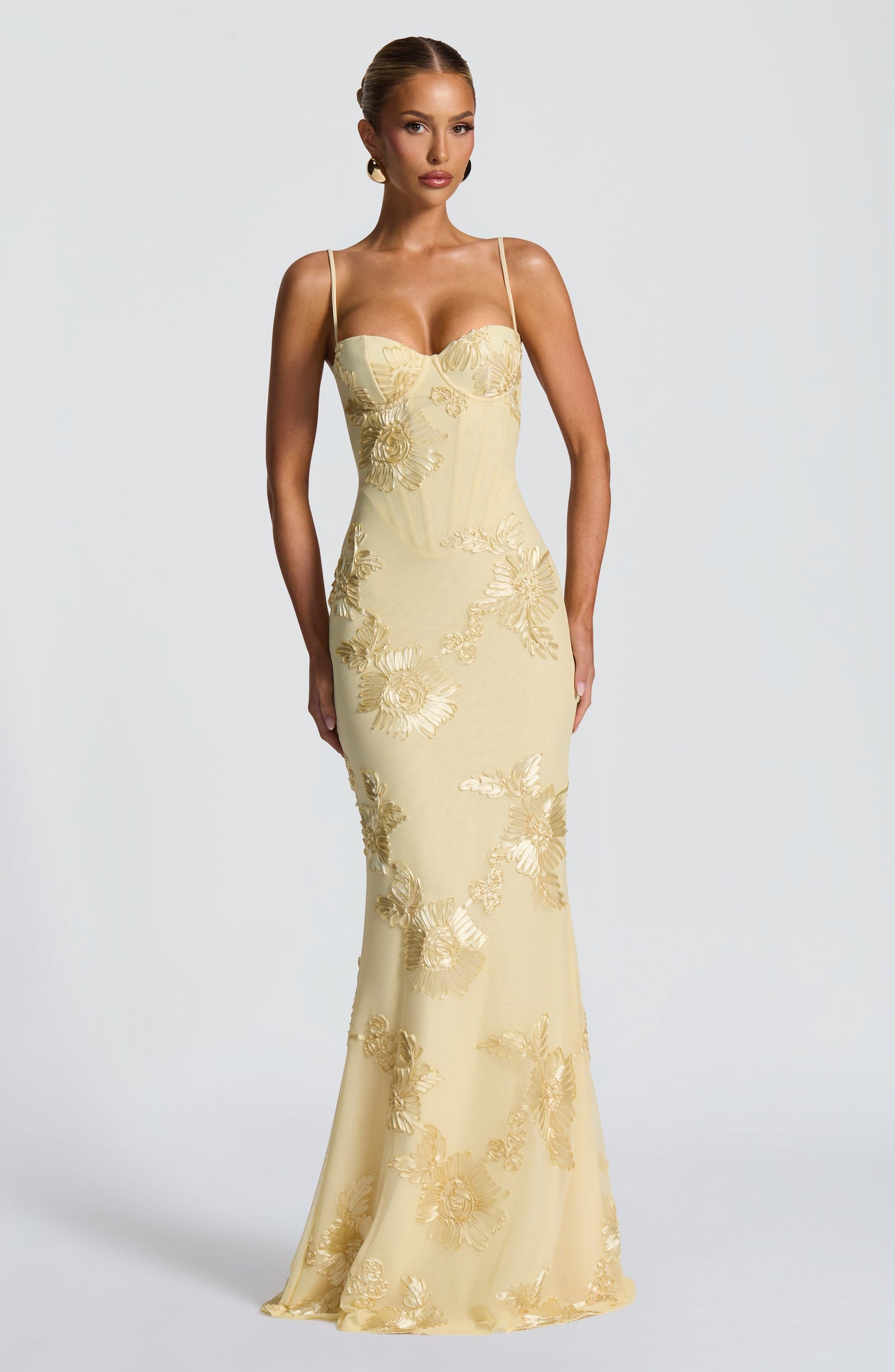 Women's Corset Maxi Dress | Backless