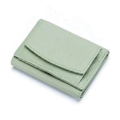 Stylish Compact RFID Blocking Leather Wallet – Secure Your Essentials