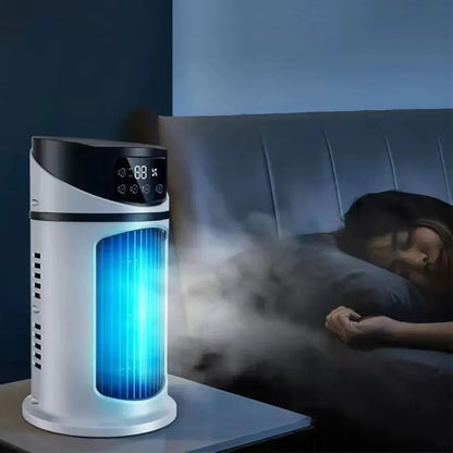 Compact Portable Evaporative Cooler Fan