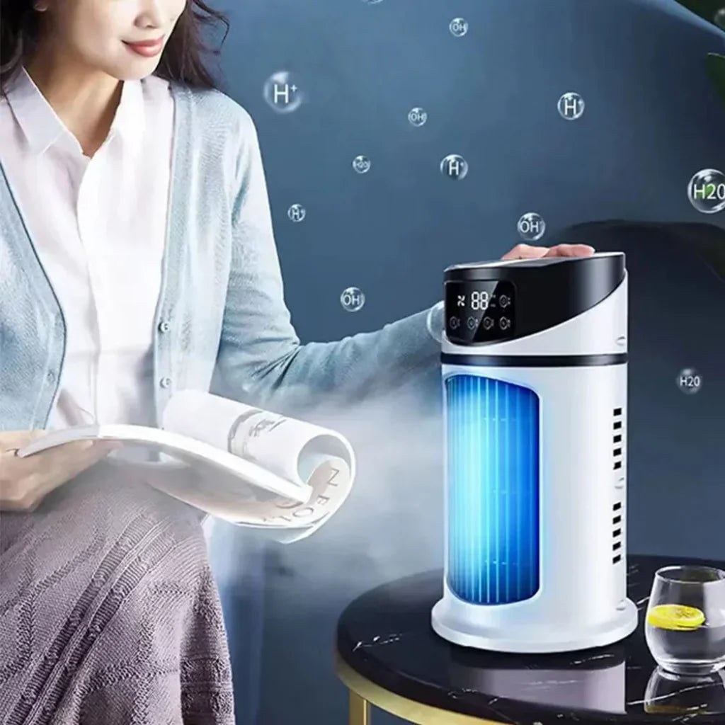 Compact Portable Evaporative Cooler Fan