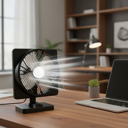 Compact USB Car Air Conditioner Fan