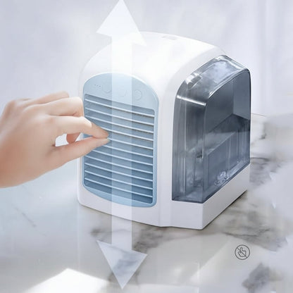 Compact Mini Oscillating Portable Air Cooler Fan