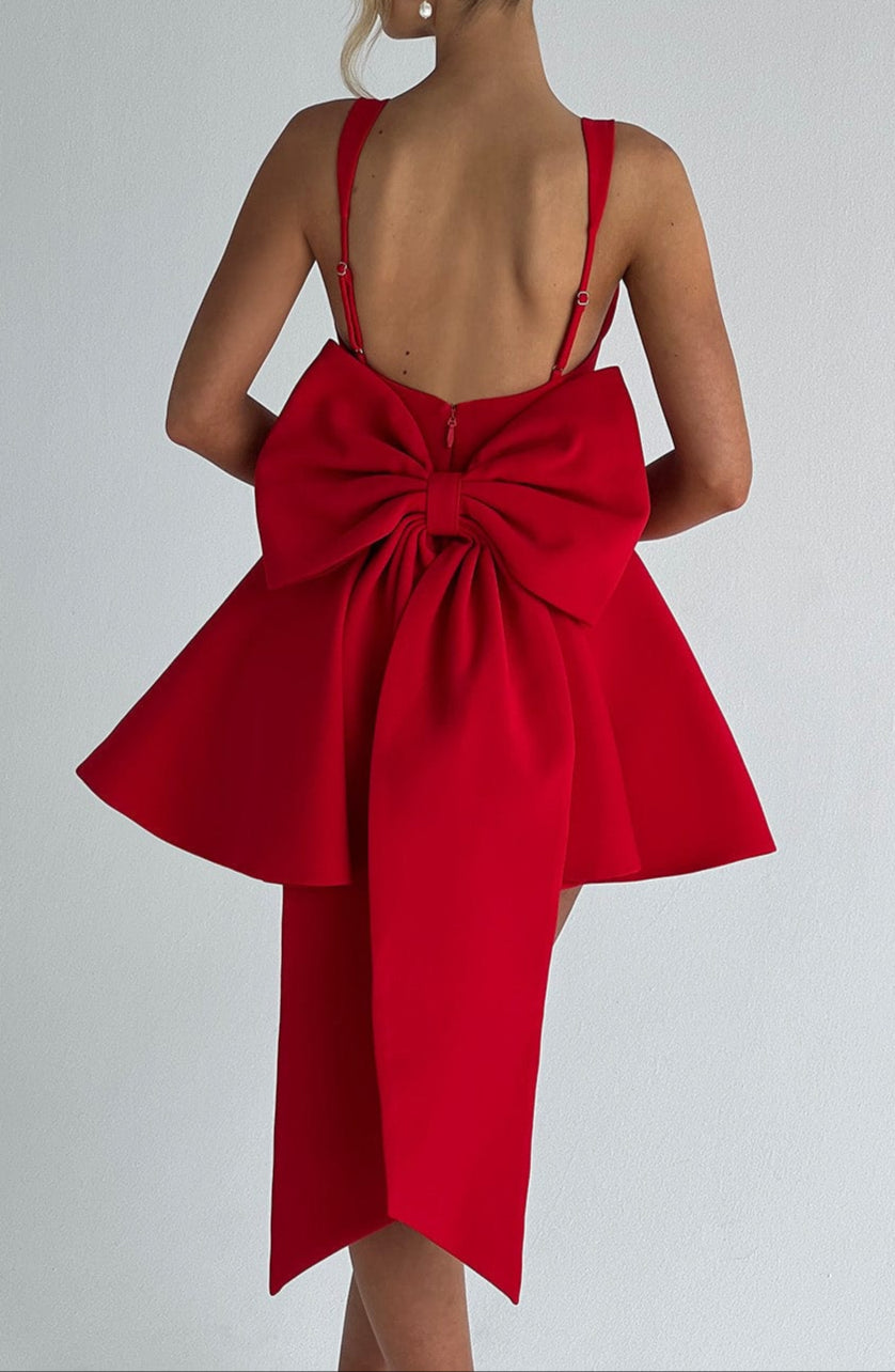 red chloe dress Chlo Red Studded Crochet Knit Maxi Dress, XL / Red