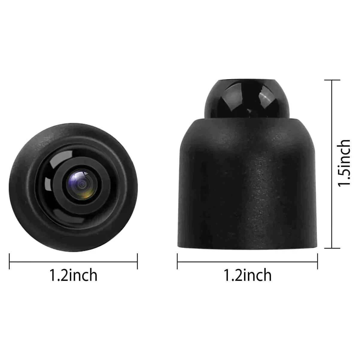 Mini Wi-Fi Surveillance Camera | Wireless with Night Vision & Motion Detection | Black