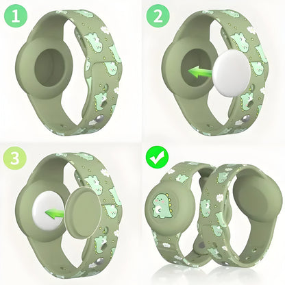 Silicone GPS Tracker Wristband for Kids