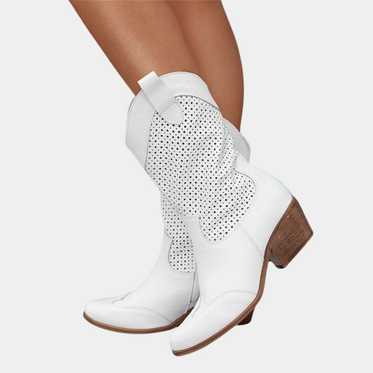 Women's Mid-Calf Cowboy Boots | Pointed Toe