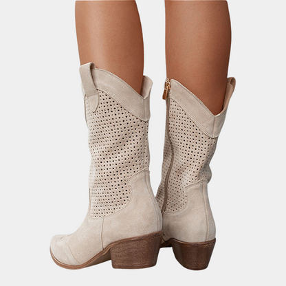 Women's Mid-Calf Cowboy Boots | Pointed Toe