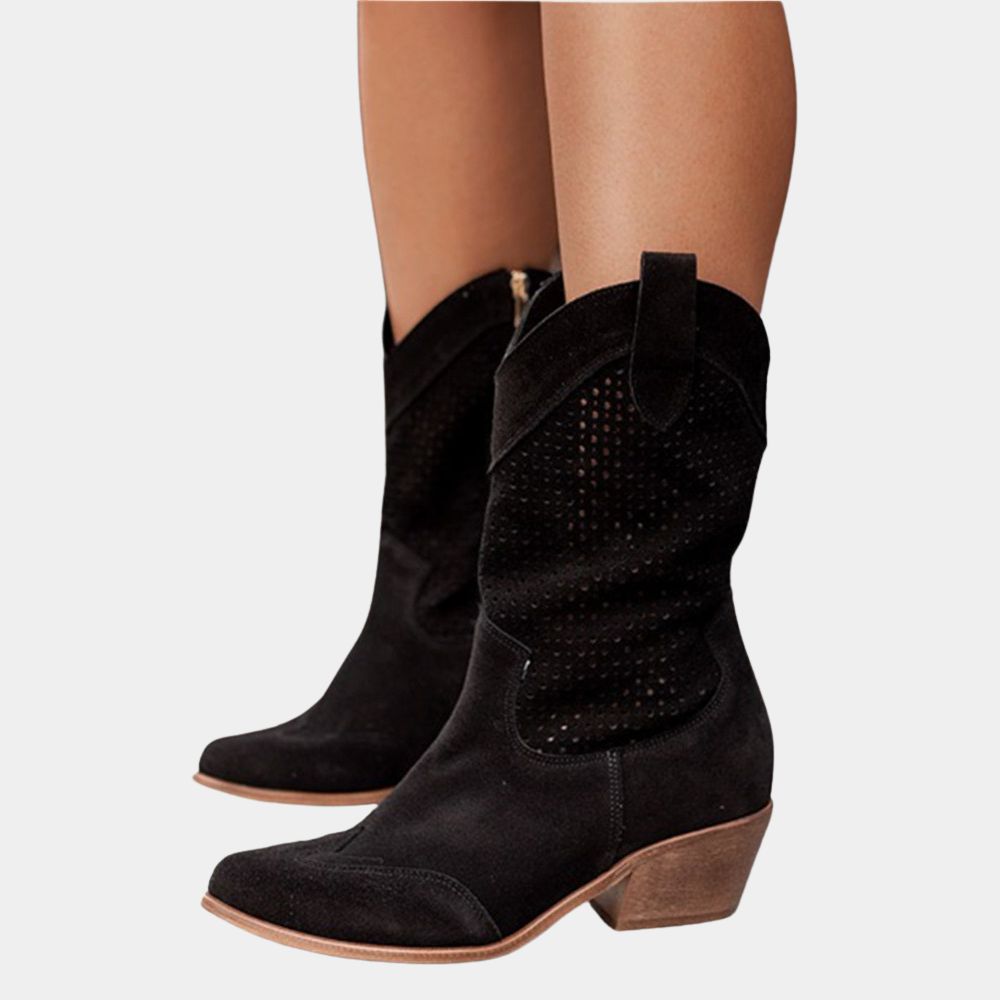 Women's Mid-Calf Cowboy Boots | Pointed Toe