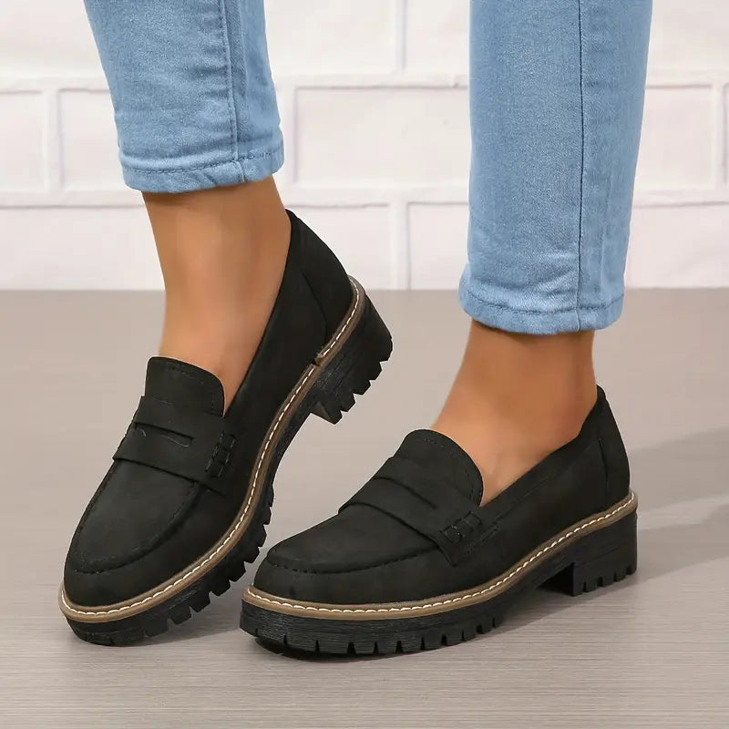 Women's Platform Loafer | Slip-On