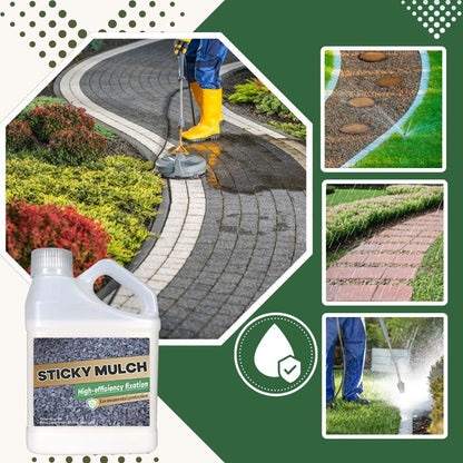 500 g Landscape Adhesive for Securing Mulch, Gravel & Sand – Rain-Resistant, Covers 8–12 m²