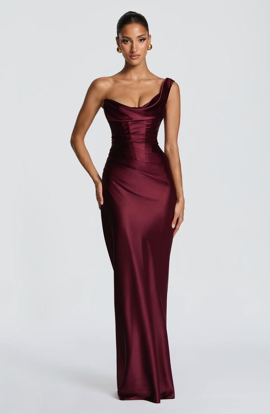 Women's One Shoulder Cocktail Dress | Maxi