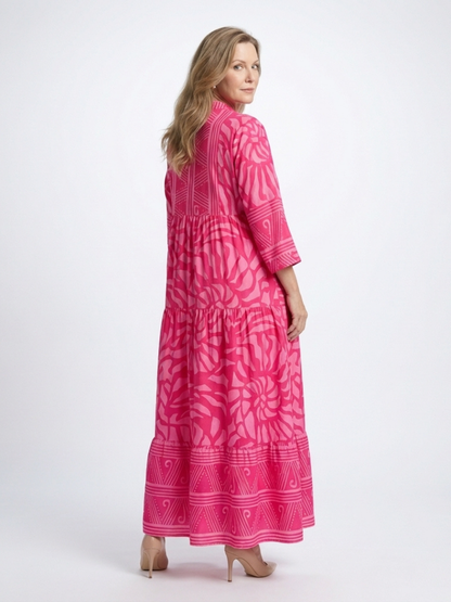 Women's Summer Tiered Maxi Dress | Loose Fit