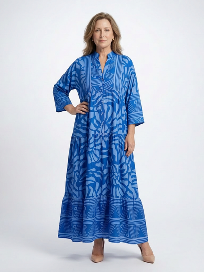 Women's Summer Tiered Maxi Dress | Loose Fit