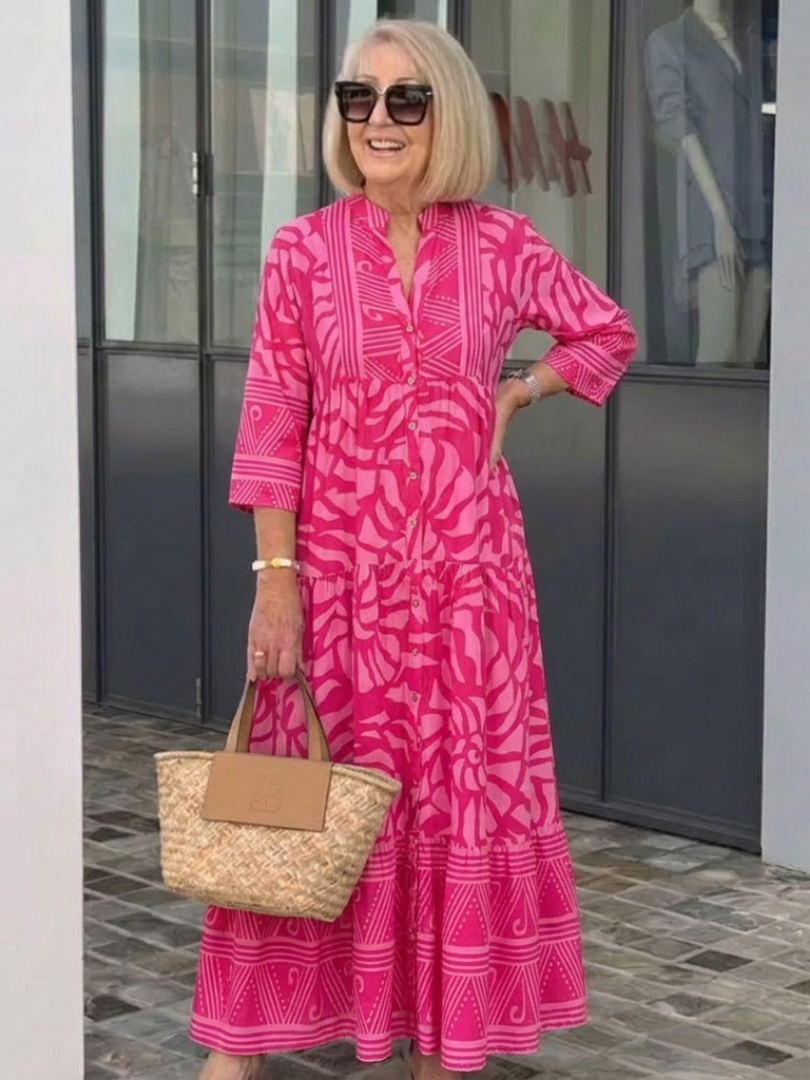 Women's Summer Tiered Maxi Dress | Loose Fit
