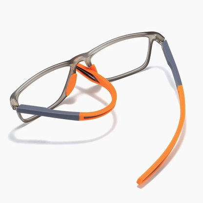 Ultra-Lightweight Titanium Glasses – Blue Light Blocking, Flexible Design for Sports and Daily Wear