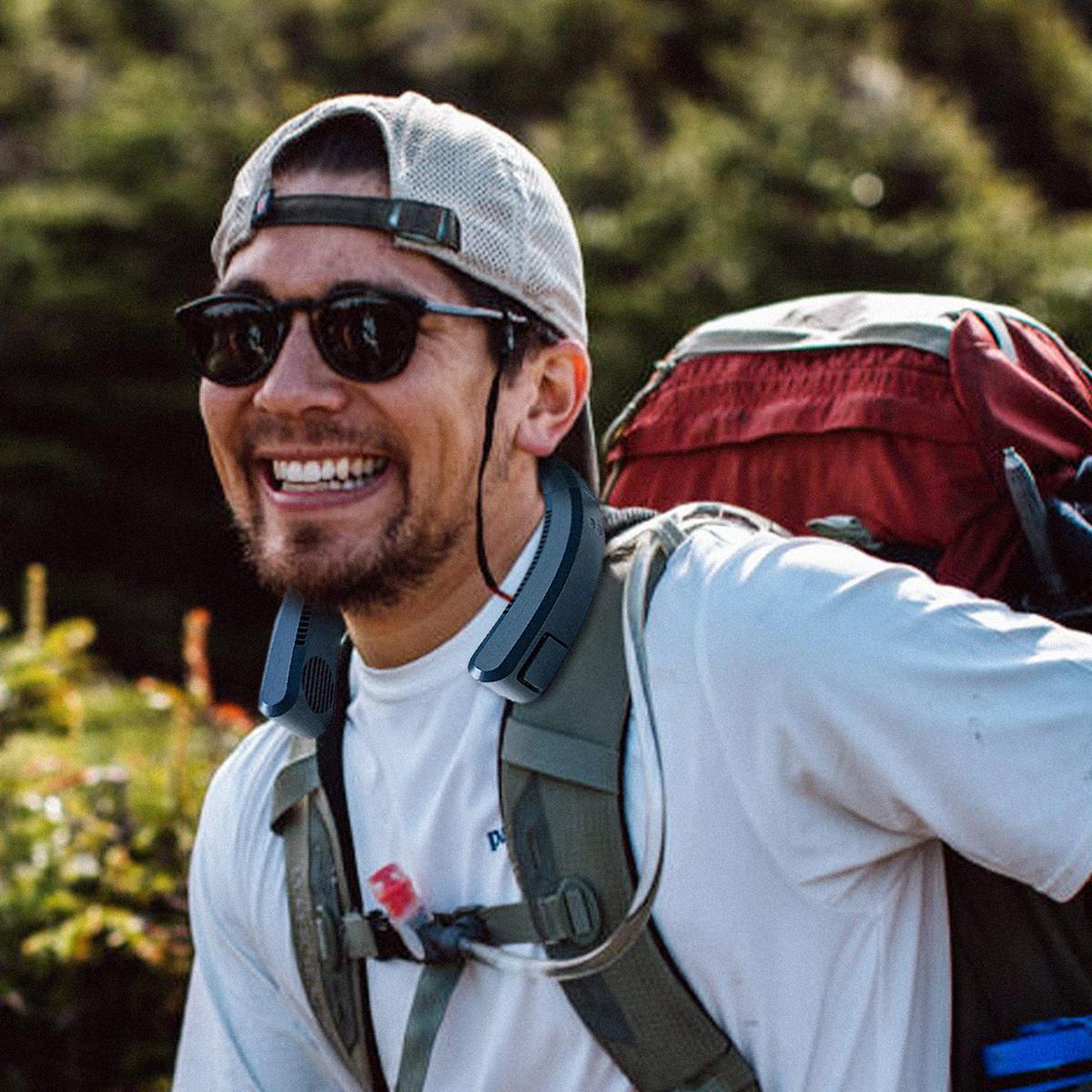 Portable Wearable Neck Cooler for Outdoor Travel and Work