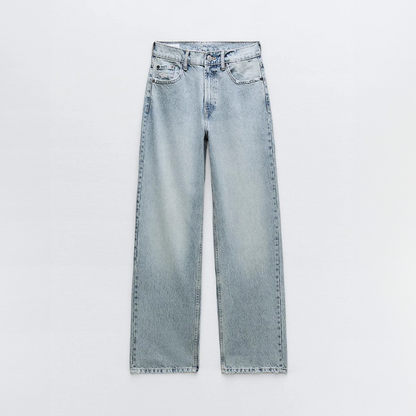 Women’s High-Waisted Wide Leg Baggy Jeans | Casual