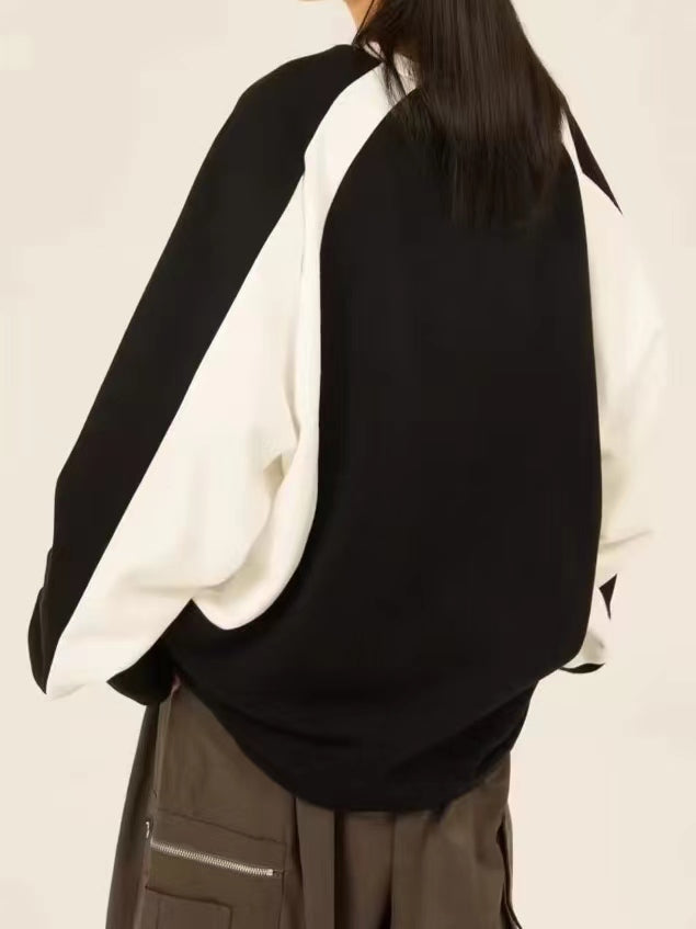 Raglan 2000s Long Sleeve T-Shirt with Slogan